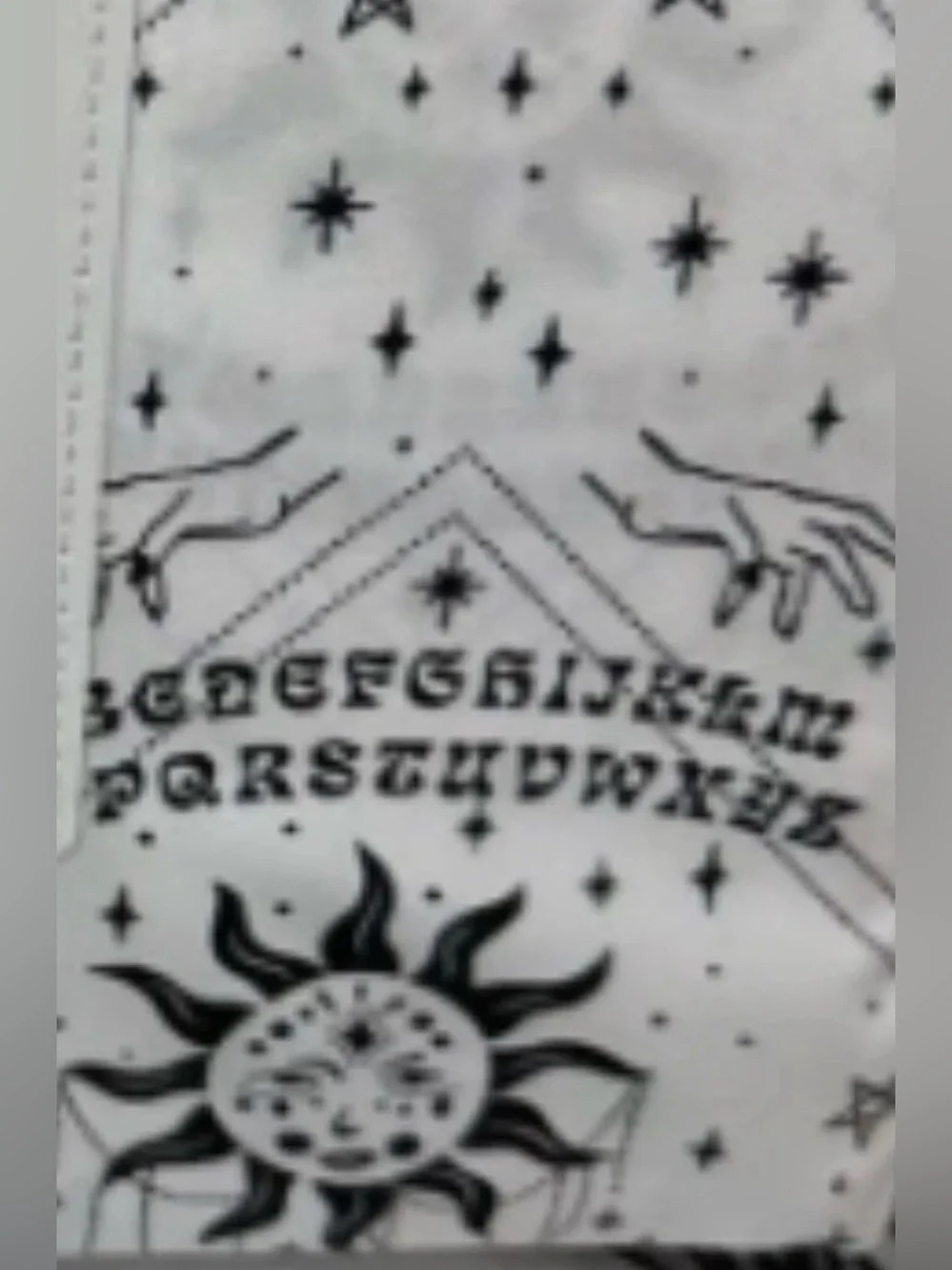 London Kaye Sheets Twin XL Sun Moon Stars Oujia Occult Lunar Halloween